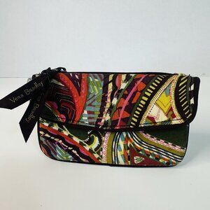 Vera Bradley Heirloom Paisley Keychain Wallet ID Card Case Coin Purse Retired